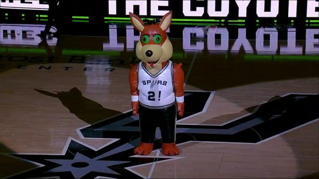 NBA常规赛：黄蜂vs马刺第1节英文原声回放