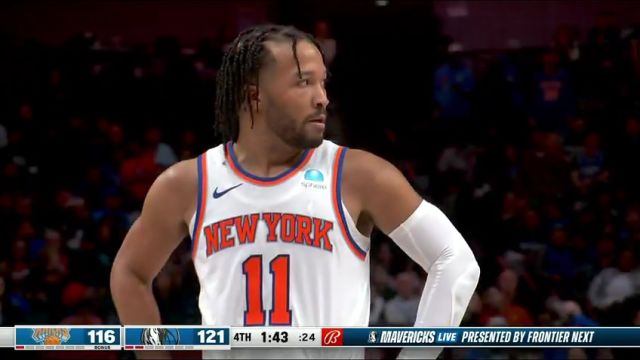 尼克斯vs独行侠第4节英文原声回放