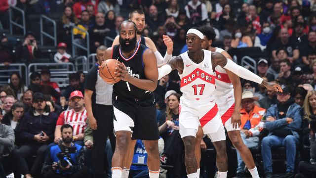 哈登vs猛龙集锦 轻取14+11频送妙传洞察全局盘活球队