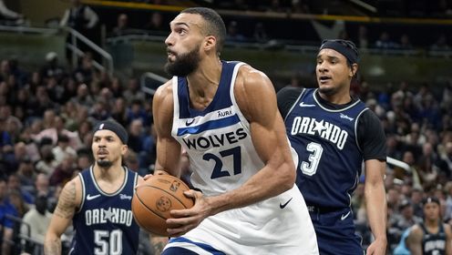 《NBA全场集锦》【纯享】森林狼vs魔术精华回放 森林狼6人得分上双轻松取胜