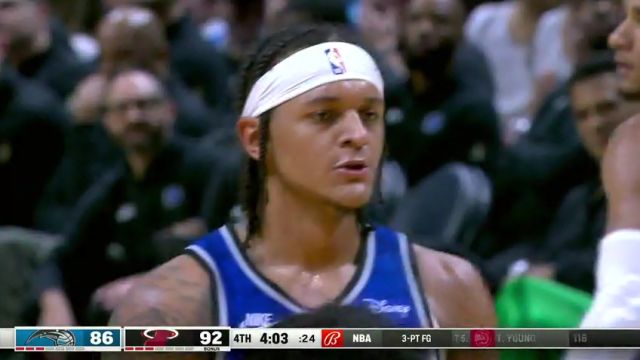 NBA常规赛：魔术vs热火第4节中文解说回放