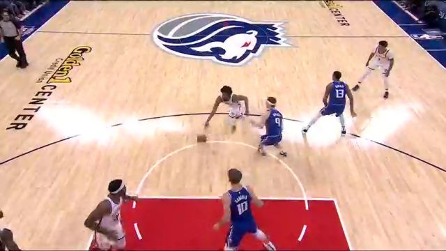 NBA常规赛：篮网vs国王中文解说全场回放