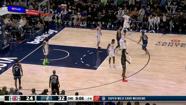 什么叫DPOY！戈贝尔一回合造成快船三次犯规
