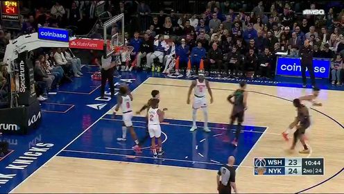《NBA全场集锦》NBA常规赛：奇才vs尼克斯第2节中文解说回放