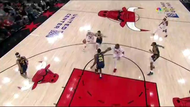 NBA常规赛：步行者vs公牛第3节中文解说回放