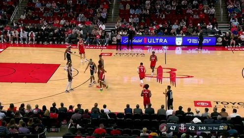 《休斯敦火箭》【回放】NBA常规赛：开拓者vs火箭第2节英文原声回放