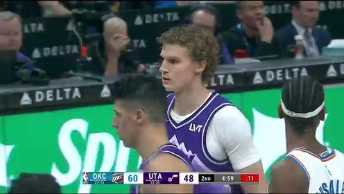 《NBA全场集锦》挺身而出拯救困境 马尔卡宁接球转身强吃防守硬取2+1