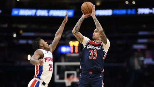 《NBA全场集锦》【球星】库兹马vs活塞集锦 全场21+8+4里突外投难救主