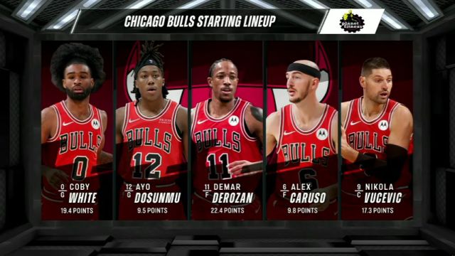 NBA常规赛：公牛vs魔术英文原声全场回放