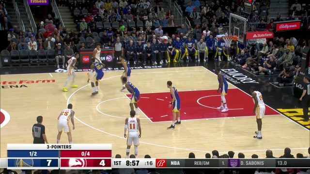 默契配合撕裂禁区 约翰逊助飞卡佩拉空接暴扣