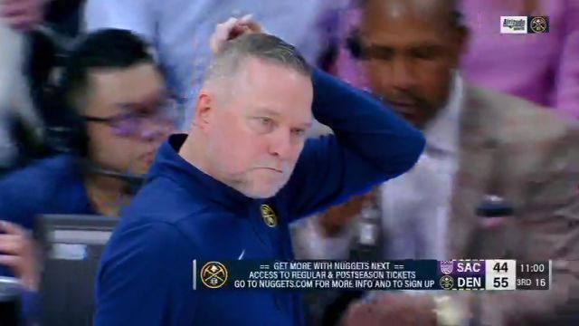 国王vs掘金第3节中文解说回放