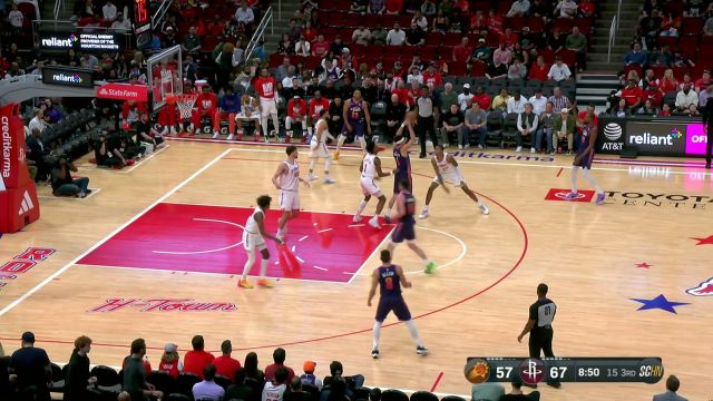 重剑无锋大巧不工 杜兰特启动加速冲入篮下轰炸篮筐