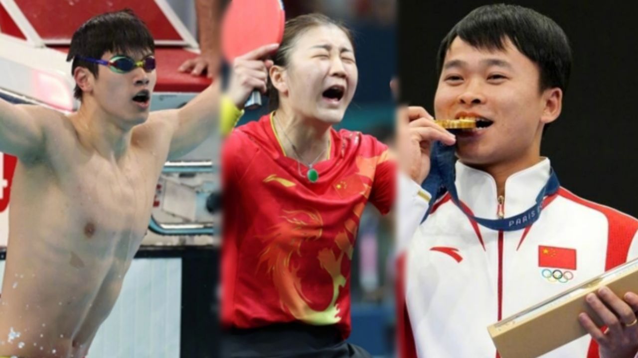 高光时刻！120秒回顾巴黎奥运会高燃名场面，中国队勇夺40枚金牌_高清1080P在线观看平台_腾讯视频