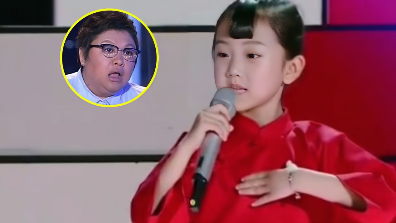 韩红《九儿》的高音不算什么,5岁小女孩的翻唱,全程高音不输原唱