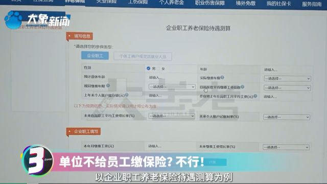 单位不给员工缴保险?不行!