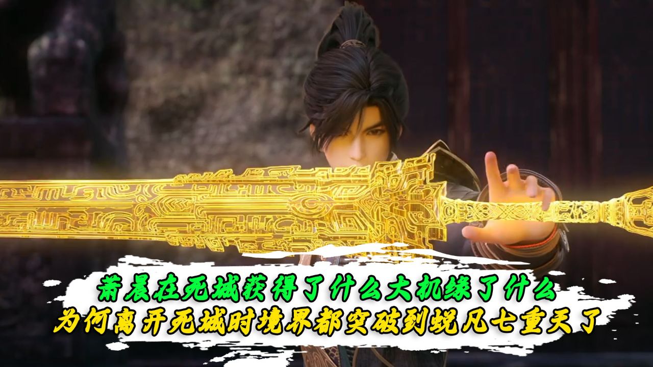 长生界萧晨什么境界