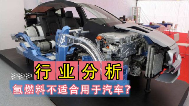 氢燃料电池不适合用于汽车?网友:存在即合理!