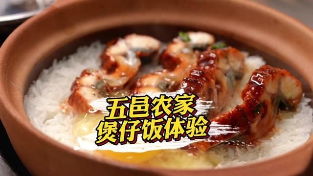 来体验一煲台山米做出来的煲仔饭 #寻味大湾 #五邑农家煲仔饭 #鳗鱼煲仔饭 #黄鳝煲仔饭 #台山米