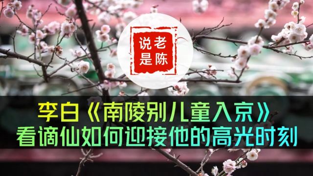 诗词赏析 | 李白《南陵别儿童入京》看谪仙如何迎接他的高光时刻?