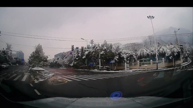 记录郴州的冬日,学校雪景