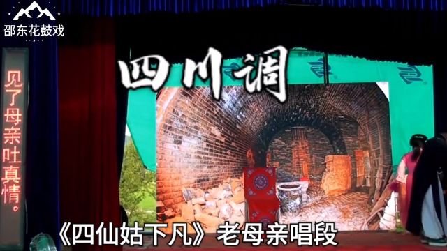 湖南邵东花鼓戏《四仙姑下凡》唱段四川调2