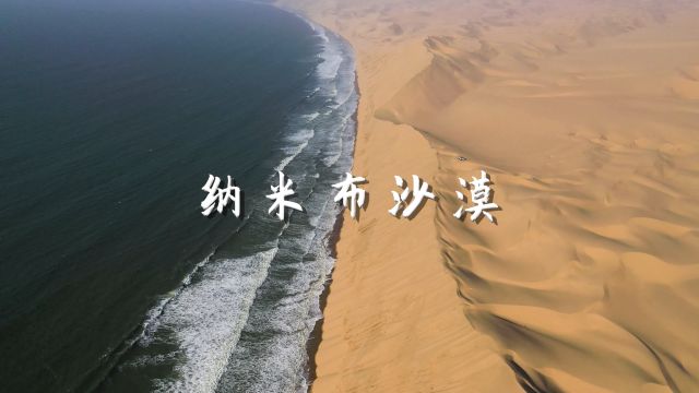 非洲沿海沙漠 纳米布沙漠 沉浸式风景欣赏