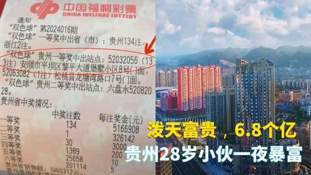 贵州双色球6.8亿巨奖揭秘:解读中奖概率,科学助你梦想成真!