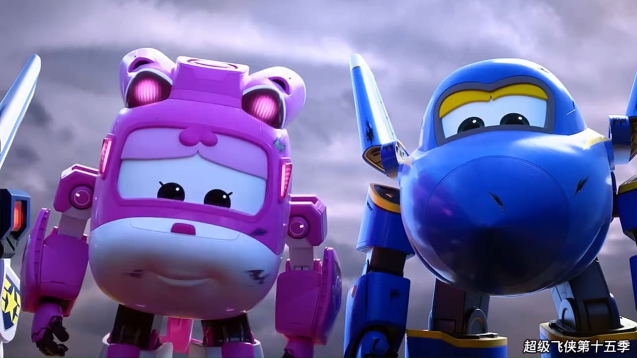 超级飞侠不敌大坏蛋,关键时刻安琪送来武器装备