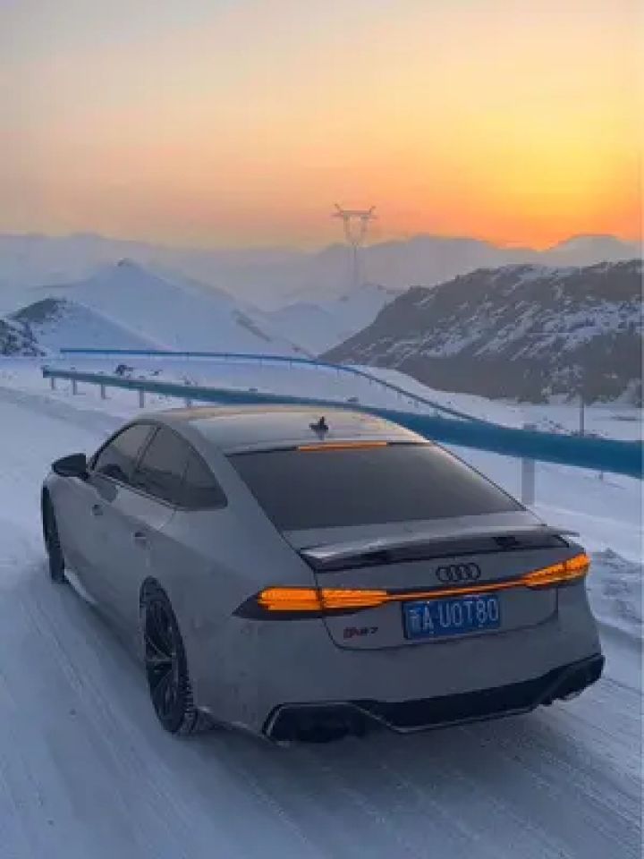 只有在雪地里 才能释放他的天性! #奥迪