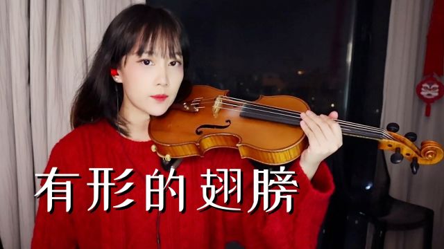 【揉揉酱小提琴】小提琴演奏 张韶涵《有形的翅膀》小提琴版 自制小提琴谱