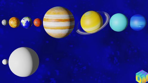 探索八大行星学数字