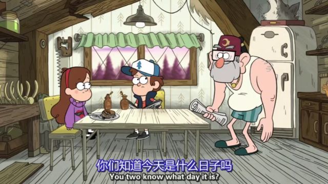 Gravity Falls S01E02 The Legend of Gobblewonker(每日英语学习,英语启蒙)