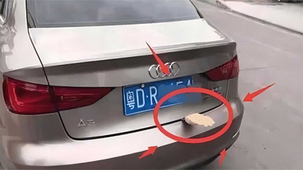 女司机开奥迪跑高速,一小时只跑30公里,交警打开后备箱吓了一跳