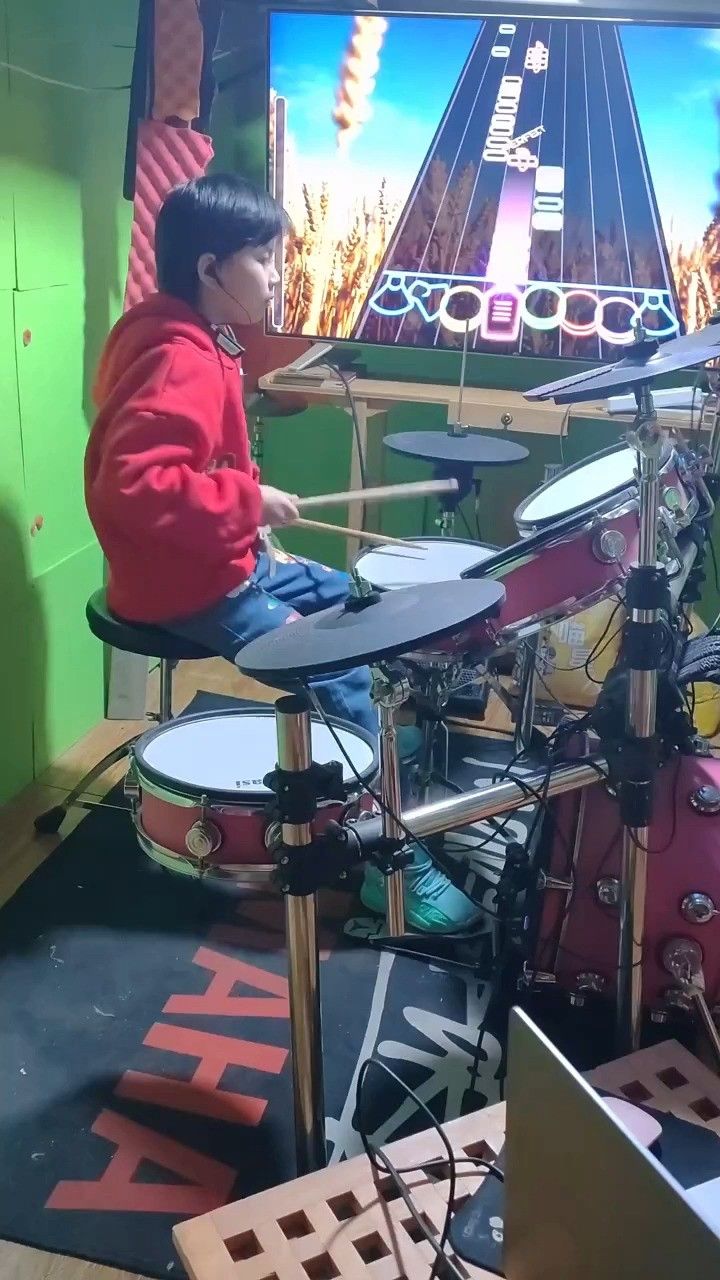 自由发挥 #乐器电子鼓 #架子鼓小鼓手 #帅气架子鼓