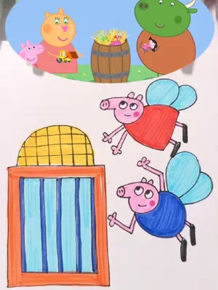 手绘 #儿童绘画 #儿童简笔画