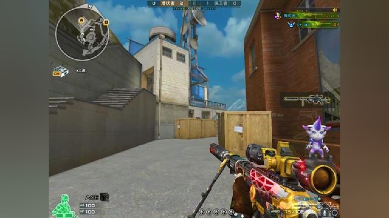 瞬狙 #fps #精彩操作 #射击游戏 #爆破模式 #反恐题材 #精彩集锦