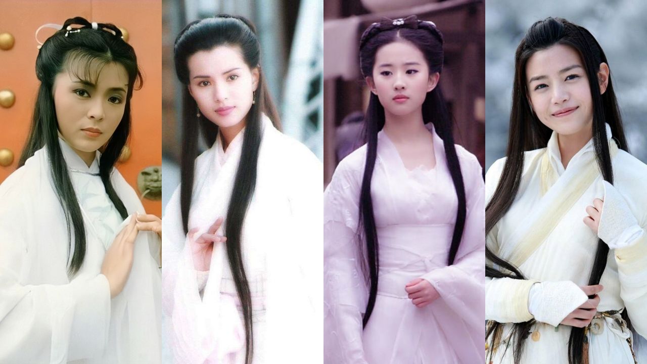 盘点《神雕侠侣》各版小龙女,李若彤经典刘亦菲封神金庸笔下女神