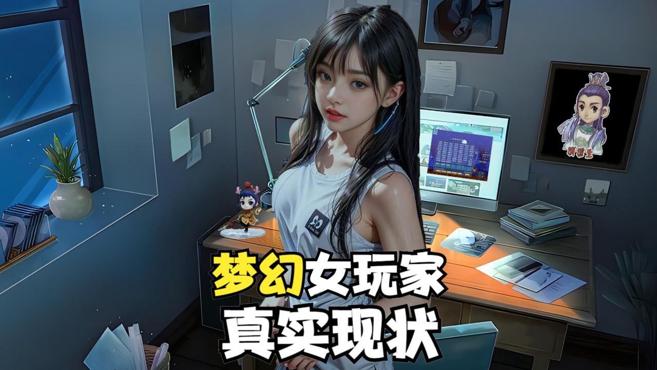 梦幻西游:全职女玩家真实生活现状