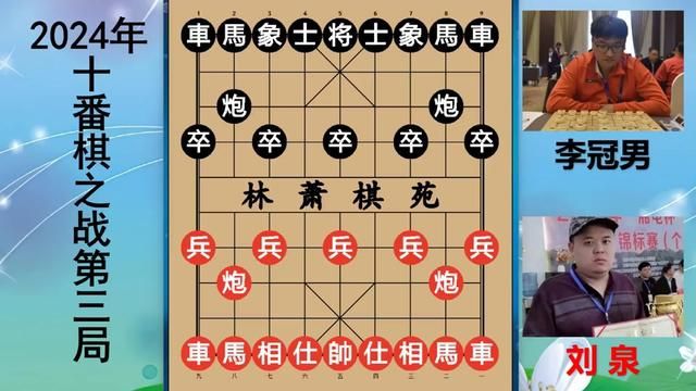 十番棋第三局:刘泉VS李冠男,神反转太刺激?车马冷招竟傻眼了? #十番棋 #刘泉 #李冠男 #象棋大师