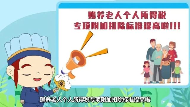 速看!2023年度个税汇算专项附加扣除政策要点解读:赡养老人