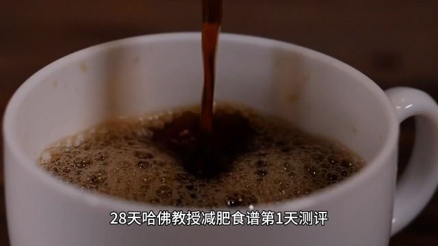 哈佛教授28天减肥法第1天测评