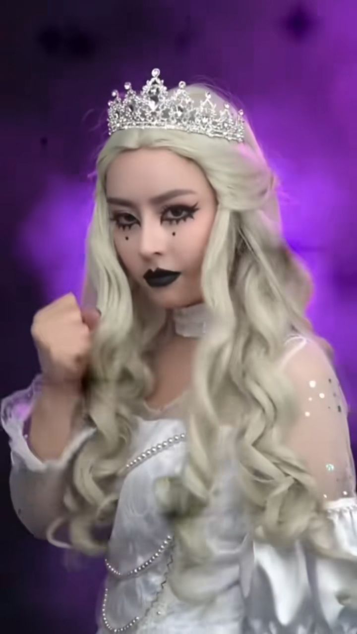 粉丝们期待的白皇后仿妆来啦