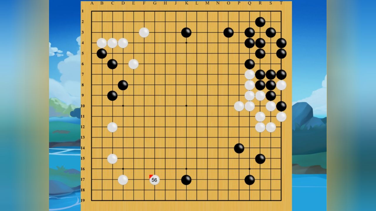 【压制对方扩张自身】李老师少儿围棋课堂复盘精彩瞬间