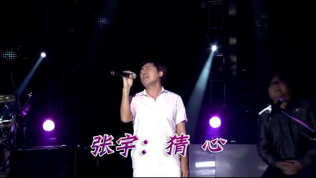 张宇《猜心》演唱会现场版「超清」