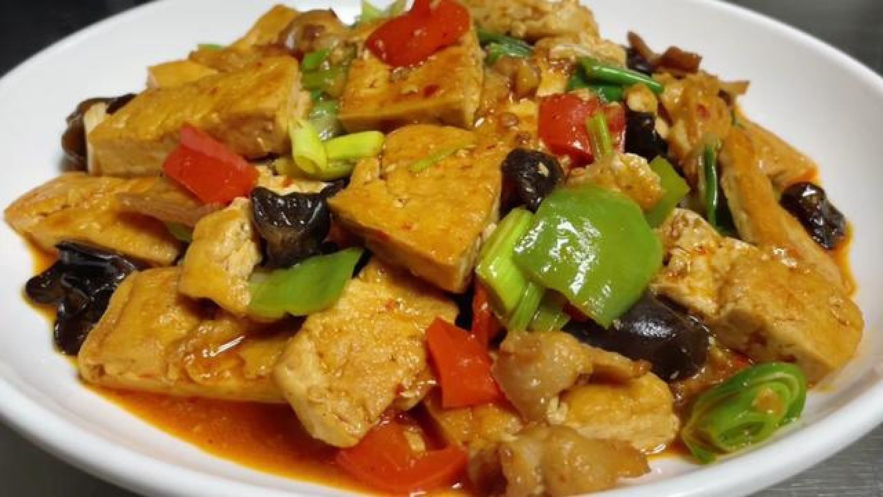 家常豆腐好吃的做法,比麻婆豆腐简单又过瘾,做法简单全家喜欢 #家常