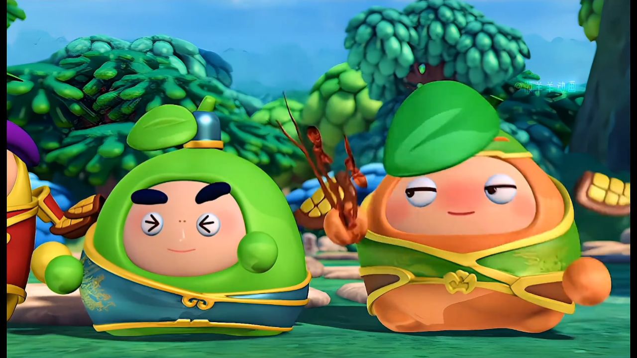 果宝特攻:三代的小果战宝终于弥补了不能近战的短版了#动漫解说 #果宝