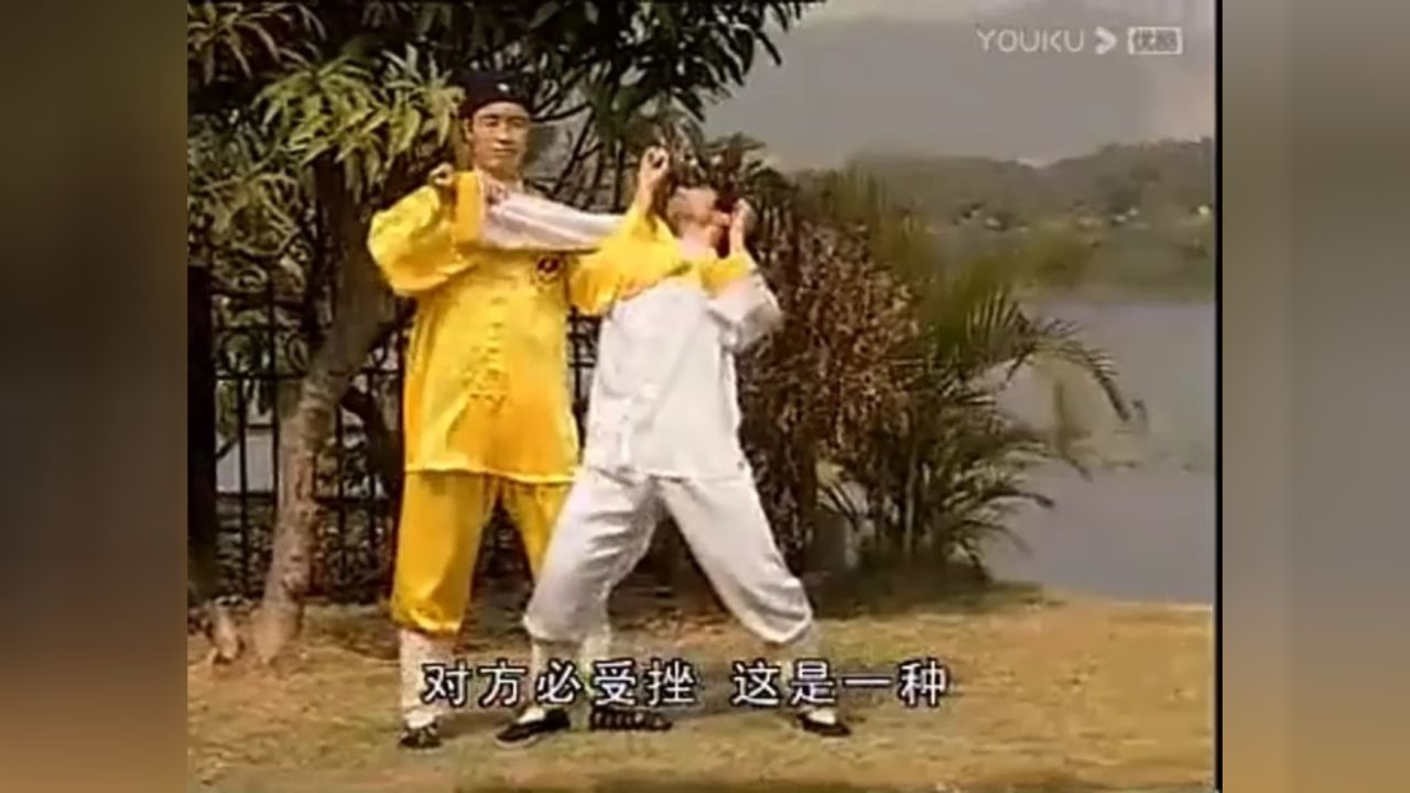 武当拳十八式分解教学 21 第十八式-黑熊反背