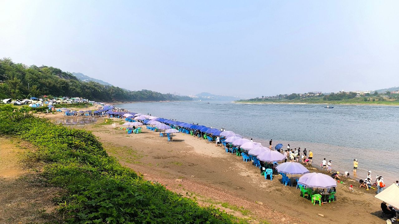 重庆 牛栏坝沙滩