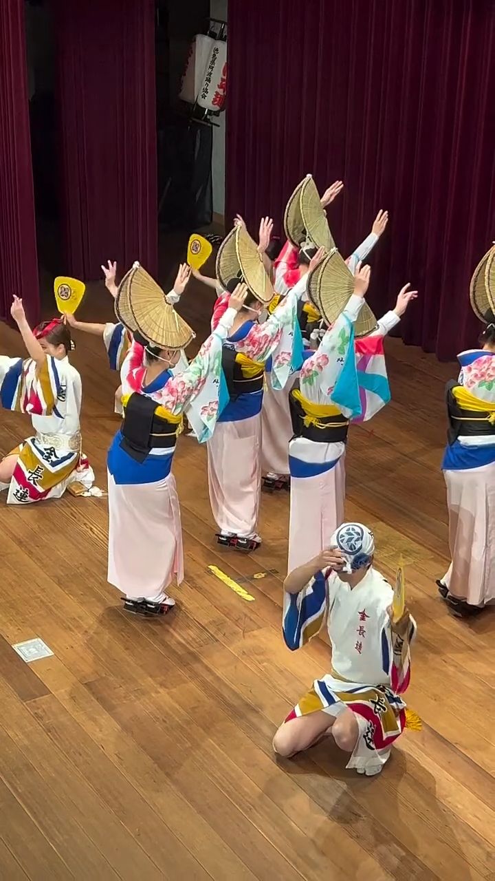 日本传统民族舞表演