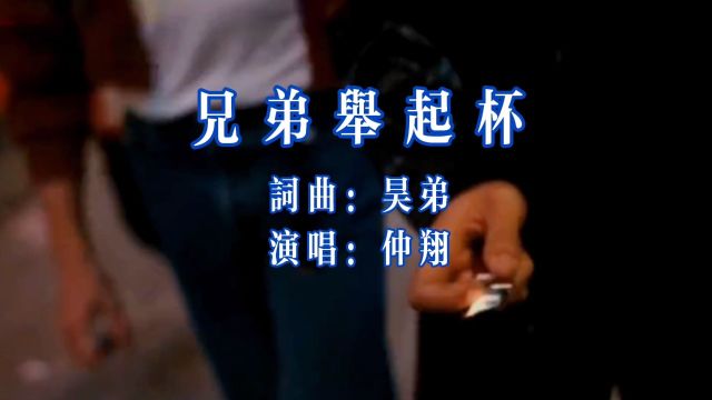 歌曲:兄弟举起杯 演唱:仲翔 MV:(古惑仔版)